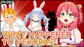 [Sakura Miko] What Happened to Pekora? [Hololive Eng Jpn Sub]