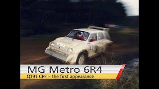 MG Metro 6R4 - The story of Q191 CPF