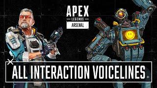 Ballistic Pathfinder Interaction Voice Lines Season 17 Apex Legends