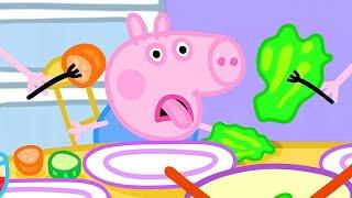 Dopahar ka Khaana - Peppa Pig in Hindi - Lunch - हिंदी Kahaniya - Hindi Cartoons for Kids