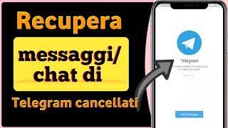 Come recuperare messaggi,chat, immagini e video cancellati di Telegram?Recupera le chat di Telegram