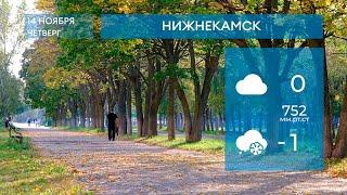 Прогноз погоды в Нижнекамске на 14-е ноября 2024 года