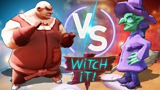 ВЕДЬМЫ КВАНТУМ, МЕДАЛИСТ И LUFFE БОРЮТСЯ ЗА СТОЛОВКУ В WITCH IT!