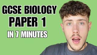 Biology Paper 1 in 7 Minutes! | Everything You Need to Know (GCSE Combined and Triple)