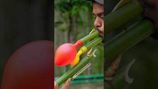 DIY Bamboo Creations with 2 Clourballoone Slingshots #Bamboo #Diy #Slingshots #Bambooart