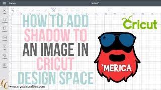 How to add shadow to an image in Cricut Design Space