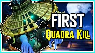 First Ever Kasumi Quadra Kill! - Paladins PTS Gameplay