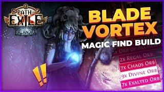 Blade Vortex MAGIC FIND Occultist - MF Loot Goblin Farming Build Guide [Path of Exile 3.19]