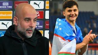 Гвардиола похвалил Хусанова перед матчем Манчестер Сити - Тоттенхэм