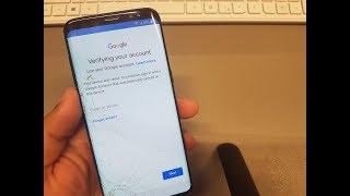 BOOM!!!Samsung S8 SM-G950F Android 8 Binary 3.Remove Google Account Bypass FRP.Without box.