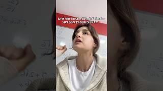 #yks #shortvideo #tyt #sınav #ayt #tyttürkçe