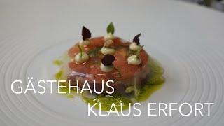 Fabulous Fine Dining Experience at three MICHELIN-starred Gästehaus Klaus Erfort - 8 great courses!