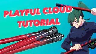 JJK Playful Cloud Maki's Staff // Cosplay Tutorial