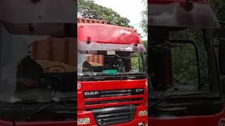 Red DAF cf. #shortvideo #truckdrivevlogs #lorrydriving #indiatruck #car #viral #video