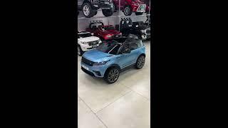 Детский электромобиль Range Rover Velar . Полный обзор. Видео детского электромобиля