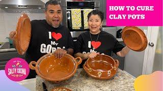 How to Cure Clay Pots for Cooking