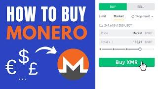 How to buy Monero (XMR)  Step-by-Step Tutorial