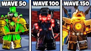 EVERY COSMIC Unit VS ENDLESS MODE! (Skibidi Tower Defense)