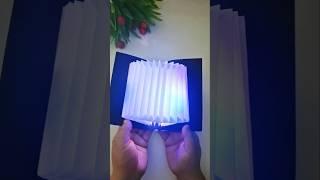 DIY Cute book lamp ️ #shorts #diy #art #youtubeshorts