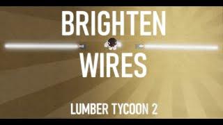 How To Make Neon Wires Brighter! Lumber Tycoon 2