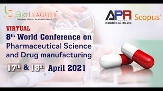 8th World Conference on Pharmaceutical Science and Drug Manufacturing - Teaser