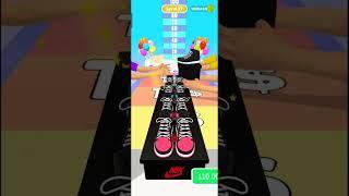 Shoe Stack - All Levels Gameplay (iOS & Android) #shorts #asmrshorts #asmr #gaming