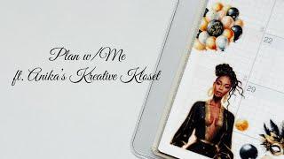 Plan w/Me | January 2024 Monthly | ft. @AnikasKreativePlans | @TracyHasAPlan