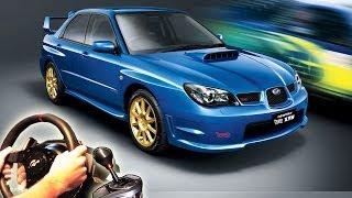 illegal Street Racing, City Car Driving - Subaru WRX STI impreza.. (Full HD 2014)