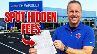 12 fees to NEVER pay a car dealership.