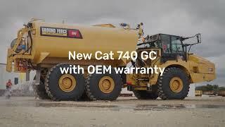 CAT740GC Ground Force Water Tank