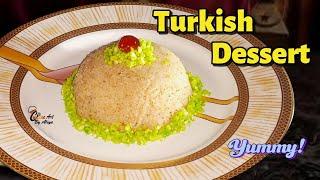 Turkish Semolina dessert | Turkish Sweet | Recipe By Cuisinart by Aliya | Suji Halwa | Rava Halwa