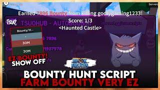 Blox Fruits AUTO BOUNTY HUNT SCRIPT  | Get Bounty Easily Using This Script!