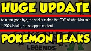 GAME FREAK HACKER CONFIRMS KHU IS A FRAUD! (Pokemon Leaks)