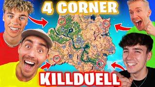 Das 4 ECKEN KILLDUELL CREATOR  BATTLE in FORTNITE! ️ mit Mexify, Magican und Davenite!