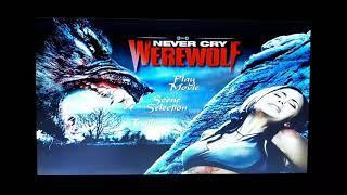 Never Cry Werewolf (2008) DVD Menu