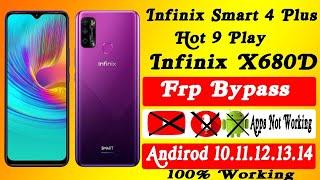 Infinix Smart 4 Plus Infinix Hot 9 Play FRP Bypass Google Account YouTube update not  Worx680D FRP