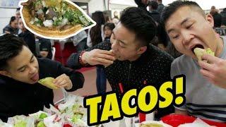 TACOS BY THE BORDER! (Tacos El Gordo) - Fung Bros Food