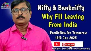 Nifty & Banknifty Prediction for Tomorrow 13th Jan 2025 by Rk Trading