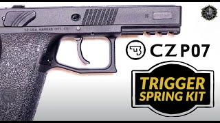 CZ P07 Disassembly & CZ P07 Trigger Job with M*CARBO CZ P07 Accessories!