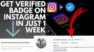 How to Get Verified Badge (Blue Tick) On Instagram in Just 1 Week [2020 Legal Method]