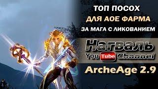 ArcheAge 2.9. Топ посох для АОЕ-фарма с веткой воодушевления