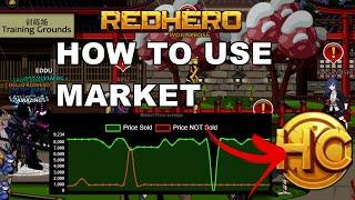 How to use Market - RedHero Aqw Private Server