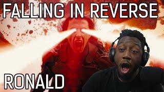 TheBlackSpeed Reacts to Ronald by Falling In Reverse! I DIDN'T KNOW HE WAS IN IT!!!