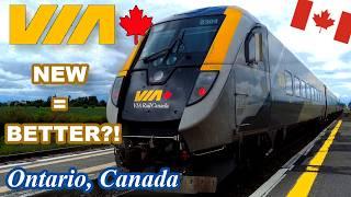 VIA RAIL NEW TRAINS! | Are they better?! | Toronto - Ottawa | Economy