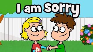 Apology kids song - I am sorry, forgive me | Hooray kids songs - Children's good manners