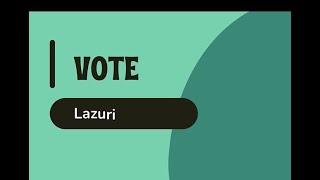 VOTE Lazuri - Vorsi Ort̆a Tutaşa Eputxa