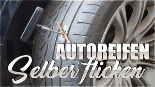 Reifen selber flicken | Auto Reifenflickset Test | 83metoo