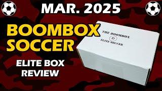 March 2025 Soccer ELITE Boombox Review (Panini & Topps Hobby repack)