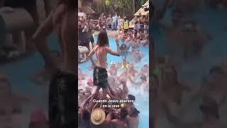 When you meet Jesus Christ on a party