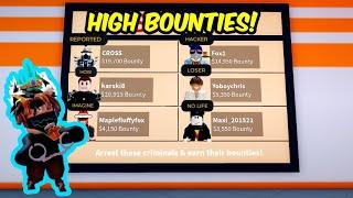 DESTROYING HIGH BOUNTY CRIMINALS! | Roblox Jailbreak